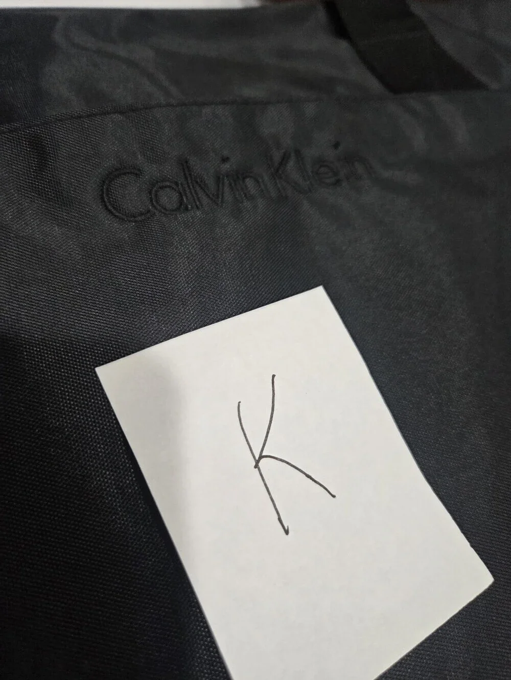 NWOT Calvin Klein Black Travel Tote Bag With Shoulder Strap